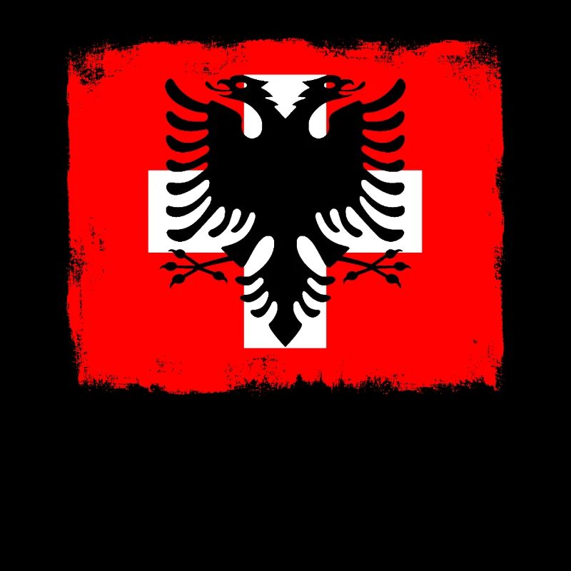 Drapeau albanais suisse