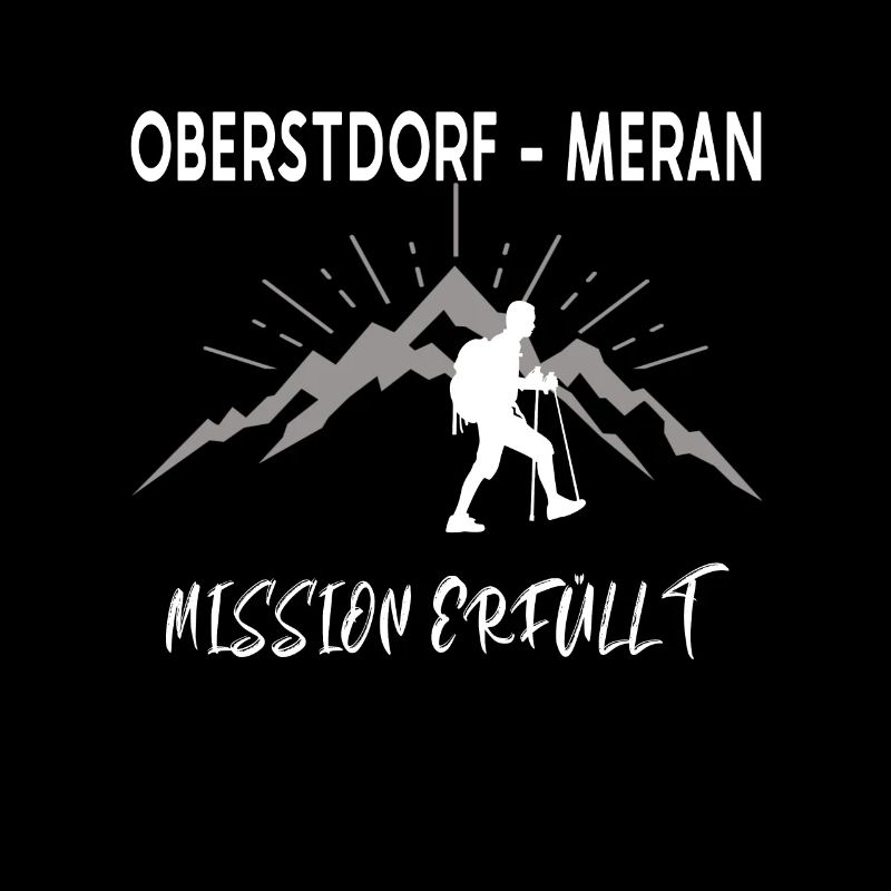 Fernwanderweg E5 Oberstdorf Meran Design