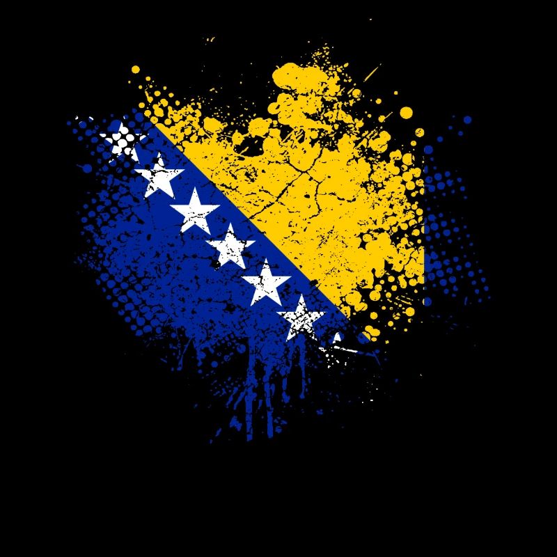 Drapeau de la Bosnie