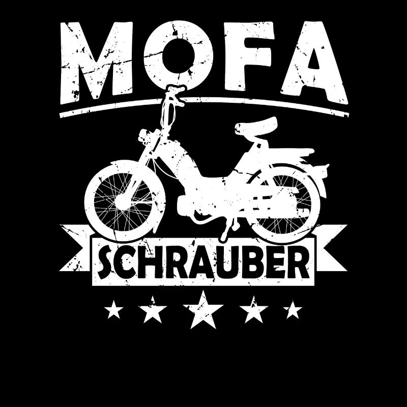 Mofa Schrauber Moped Mofafahrer Zweitakter Tüftler