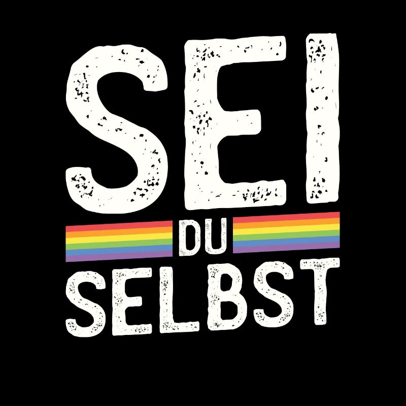 Regenbogen Sei Du Selsbt LGBTQ Gay Pride CSD