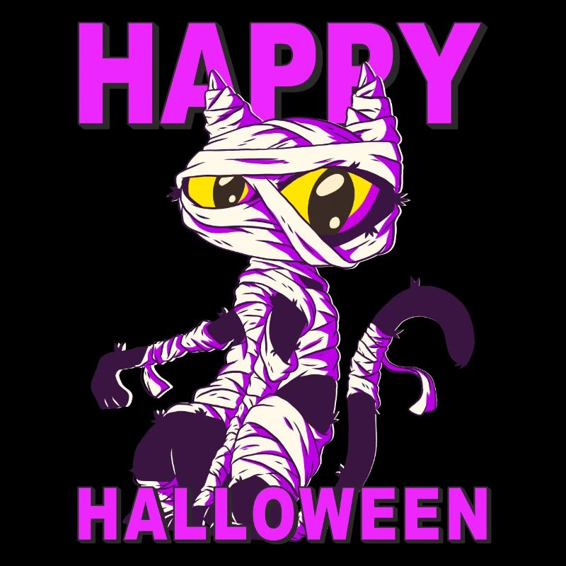 CHAT JOYEUX HALLOWEEN