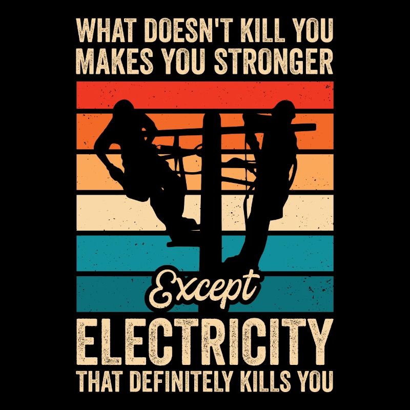 High Voltage Electrician Power Grid