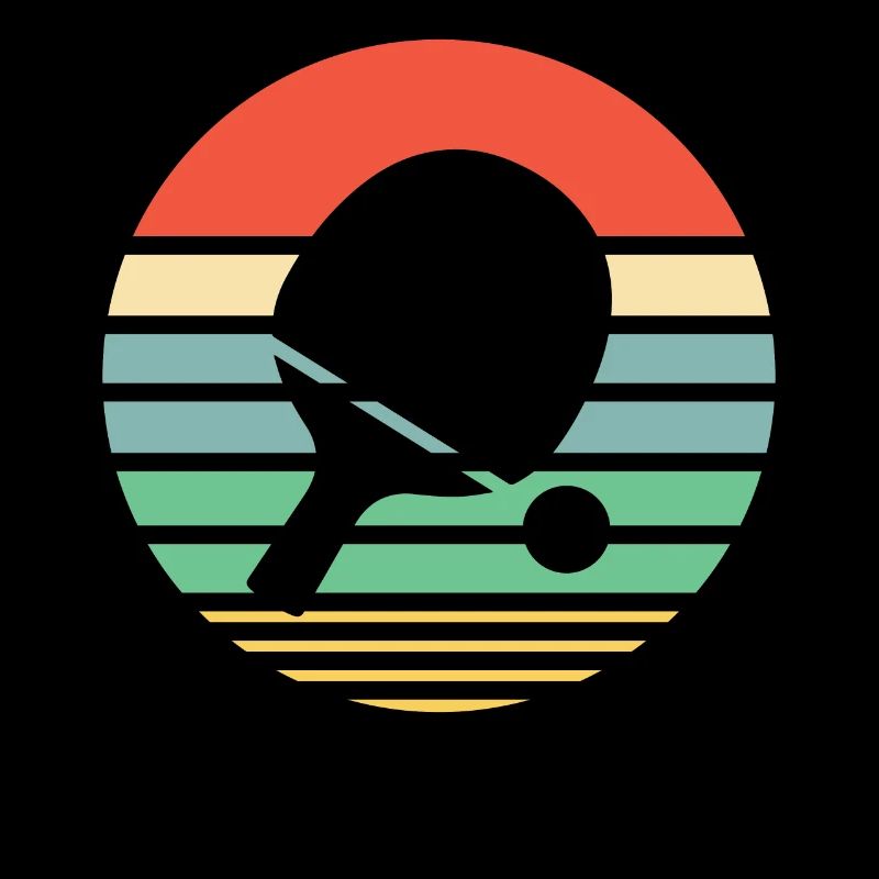 Table tennis racket Retro gift idea