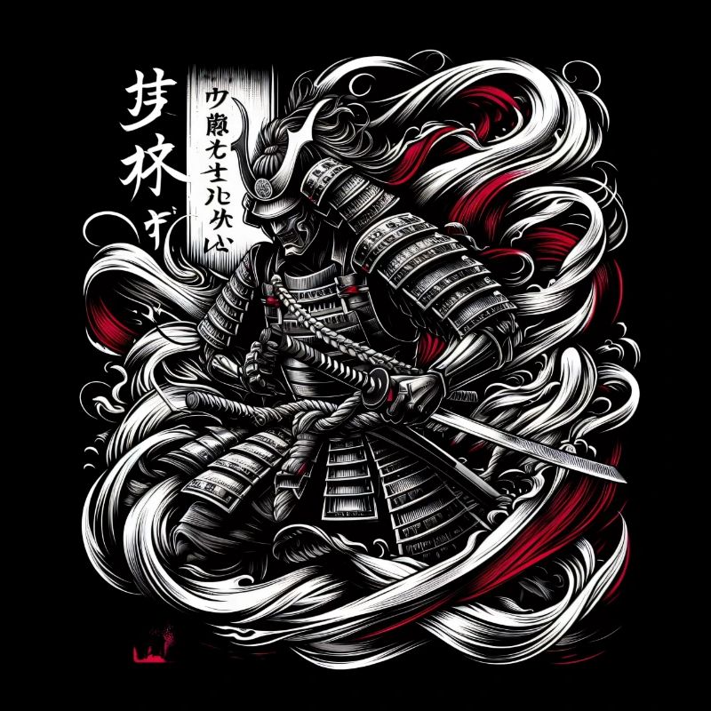 Japanese Samurai Warrior Ninja Warrior