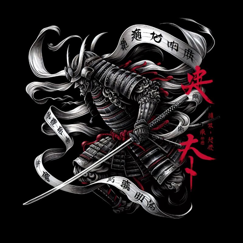 Japanese Ninja Samurai Warrior