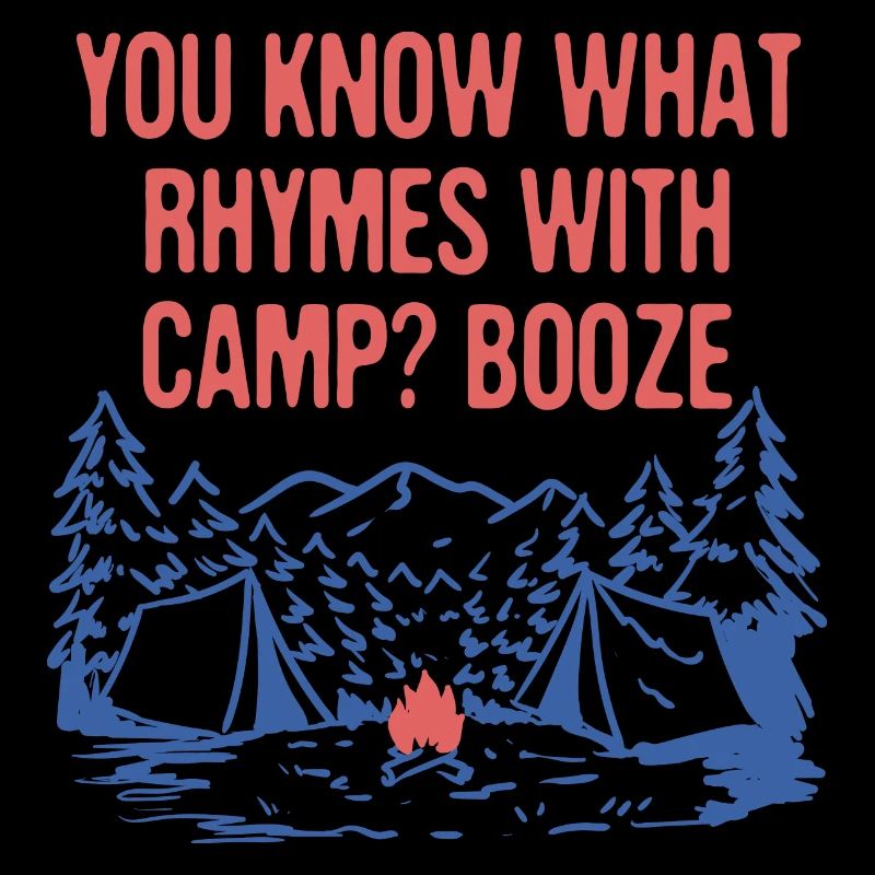 Qu’est-ce qui rime avec Camp Beer Lover Camping Drinker