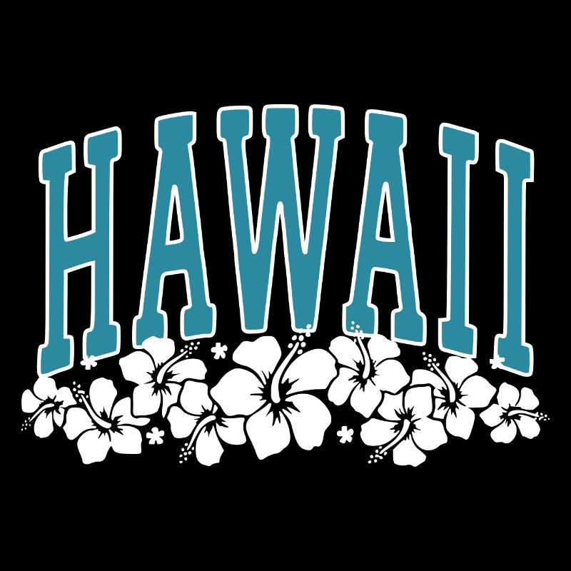 HAWAII - Hibiscus - Surfer - Summer