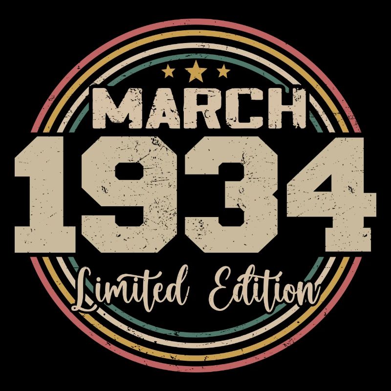 Awesome seit März 1934 Geburtstag 1934 Geschenk