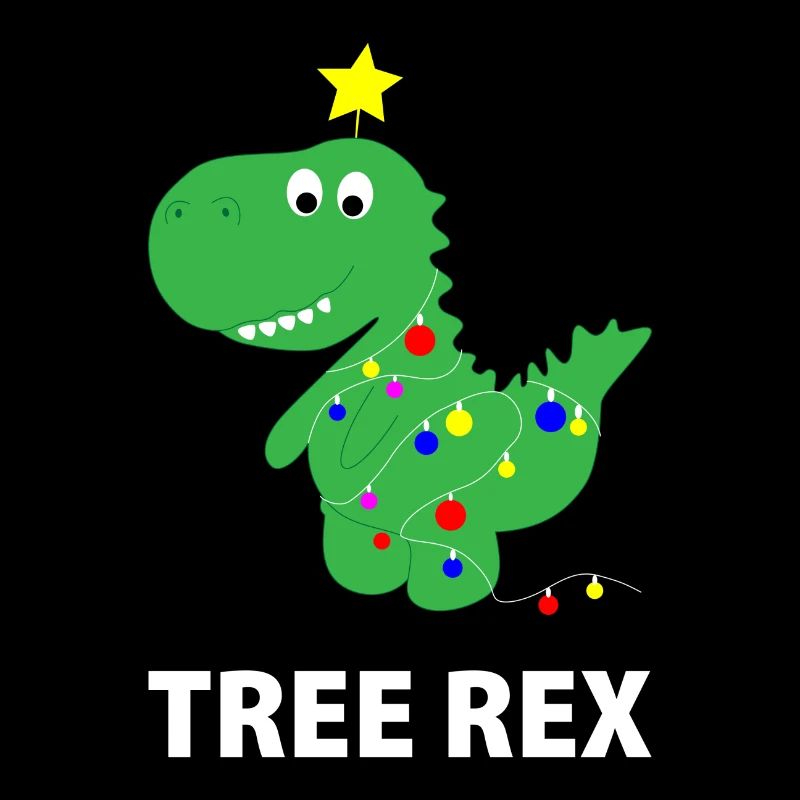 Tree rex gift saying dinosaur