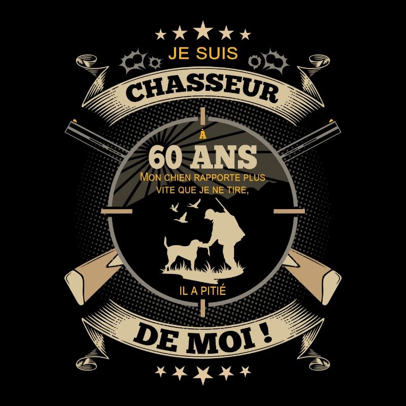 Chasseur de 60 ans, Mon chien à pitié de moi