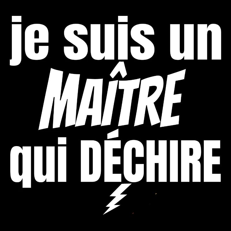 maître qui déchire