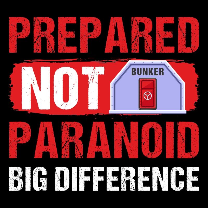 Préparé pas paranoïaque Grande différence Survie Préparation