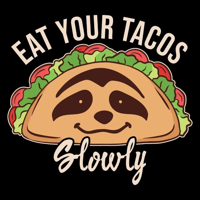 Funny Taco Sloth