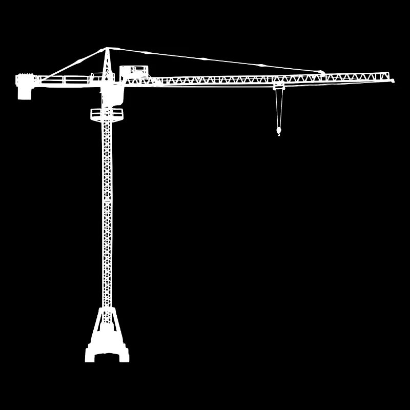 Tower crane TDK top-slewing crane