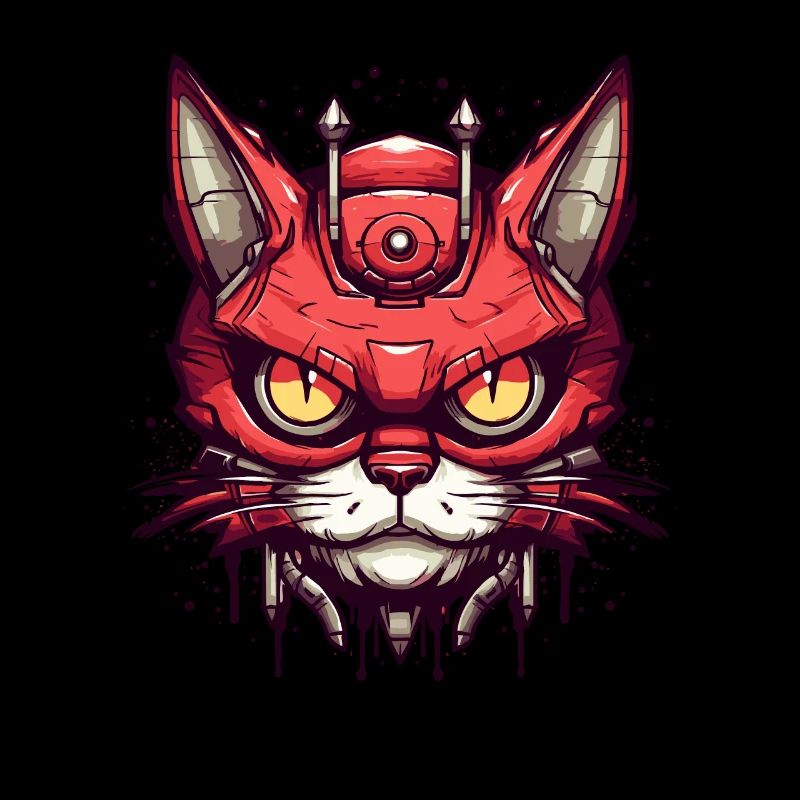 Urban Mecha Tech Cat Cat