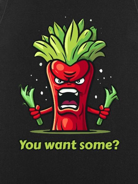 Angry red vegetables