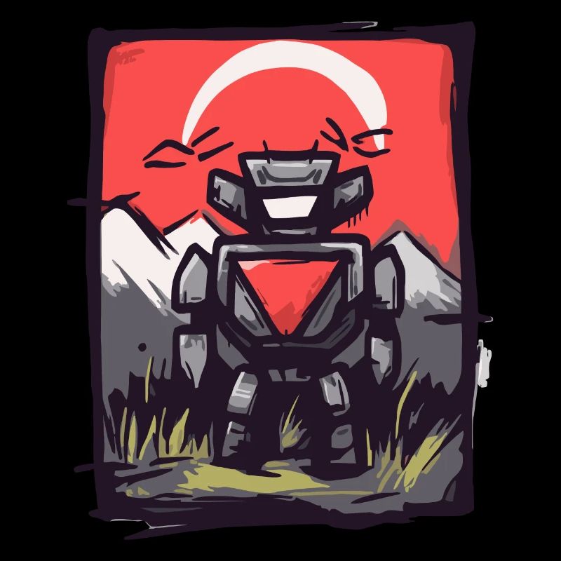 Japon Red Sun : Edo Tradition Manga Robot