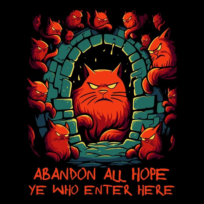 Abandonnez tout espoir dans le donjon du chat