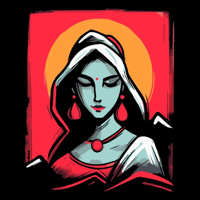 Femme Indienne Traditionnelle