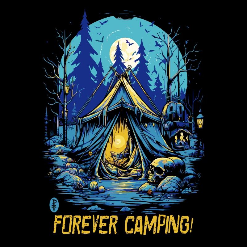 Camp d’horreur de Dark Deep Forest - Camping Forever