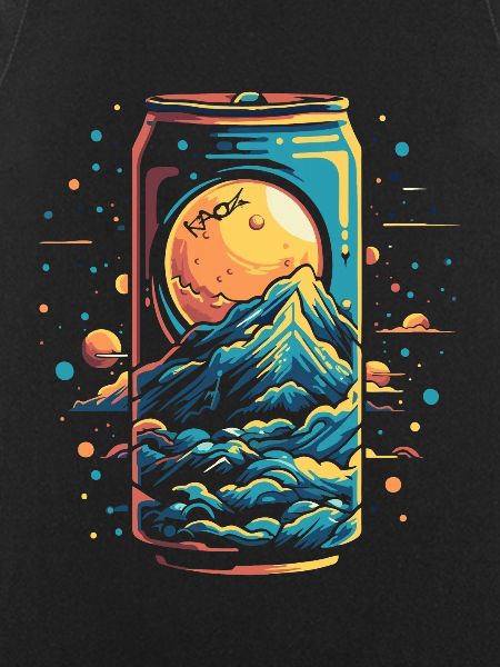 Space Universe Soda Can