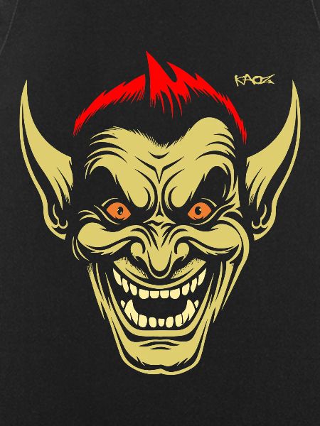 Cool and evil goblin