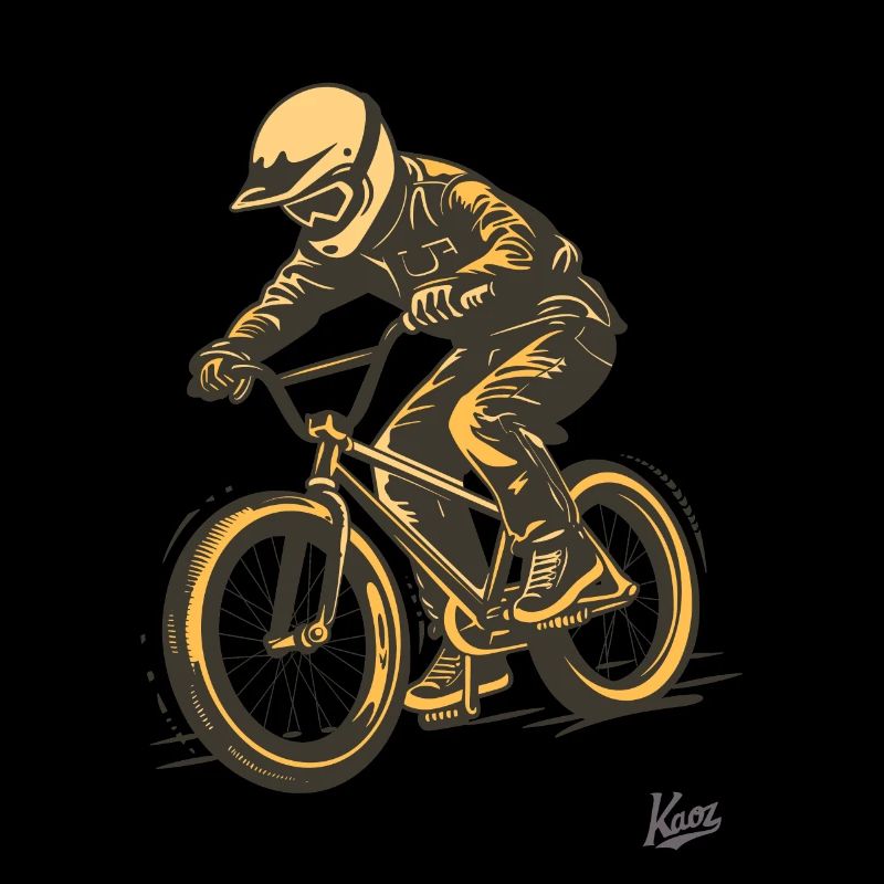 Retro Vintage Old-School BMX