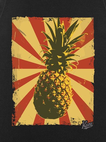 Propaganda style pineapple