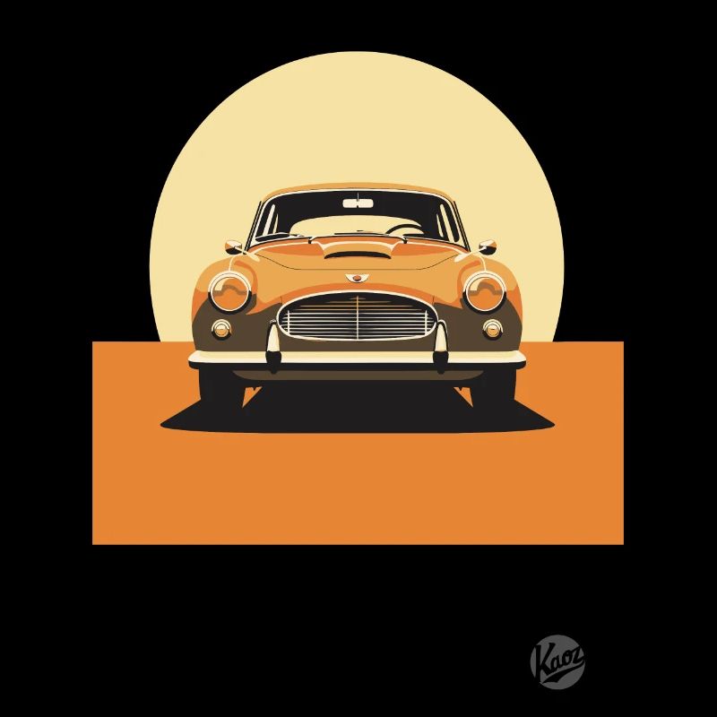 Minimalistisches Klassisches Auto Design