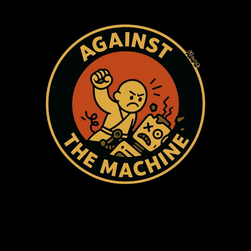 Moine contre la machine