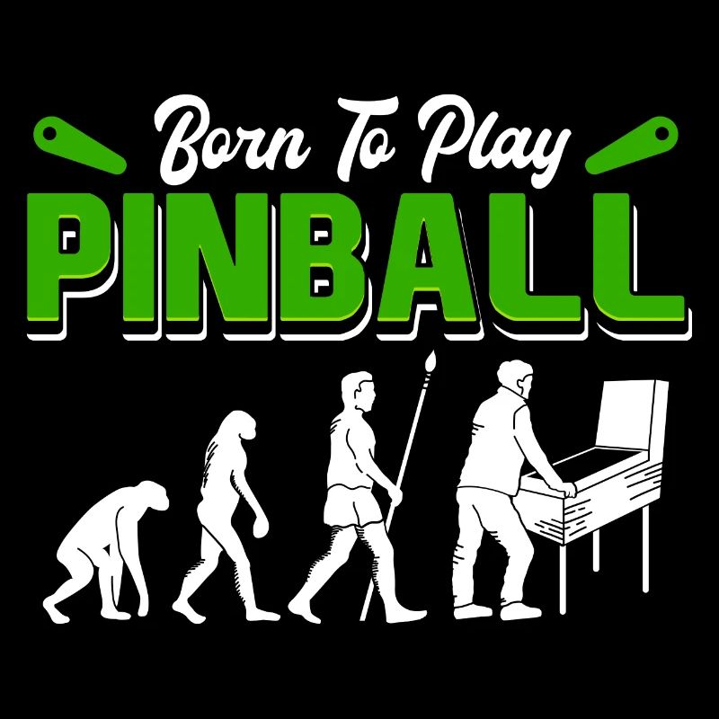 Evolution Born To Play Pinball / Flipper Flippern