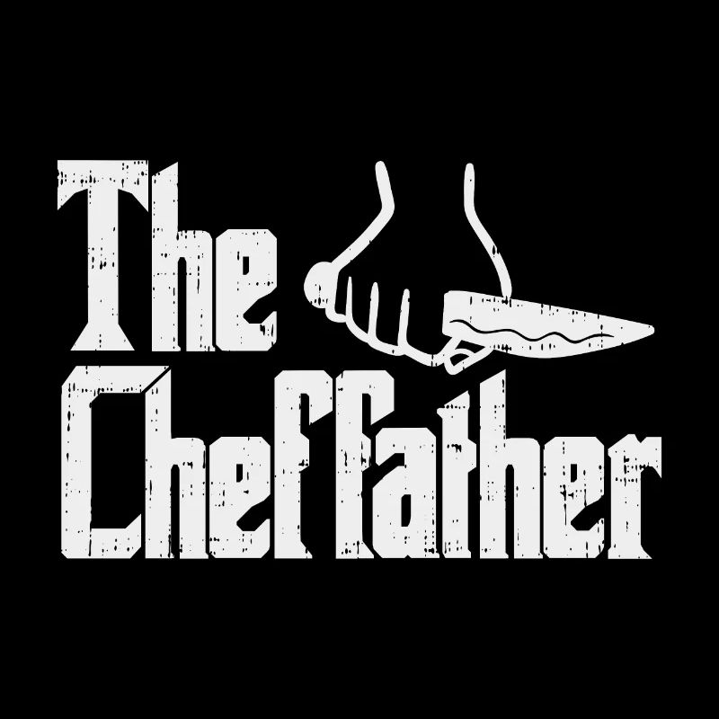 Men's The Cheffather Chef Head Chef Chef
