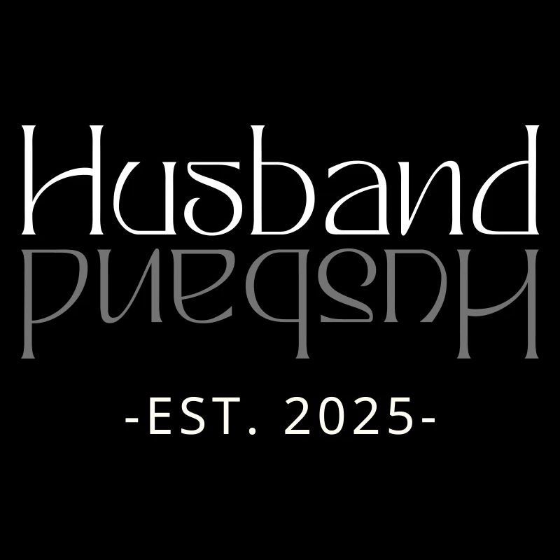 Ehemann Est. 2025 Ehepaar Matching Family