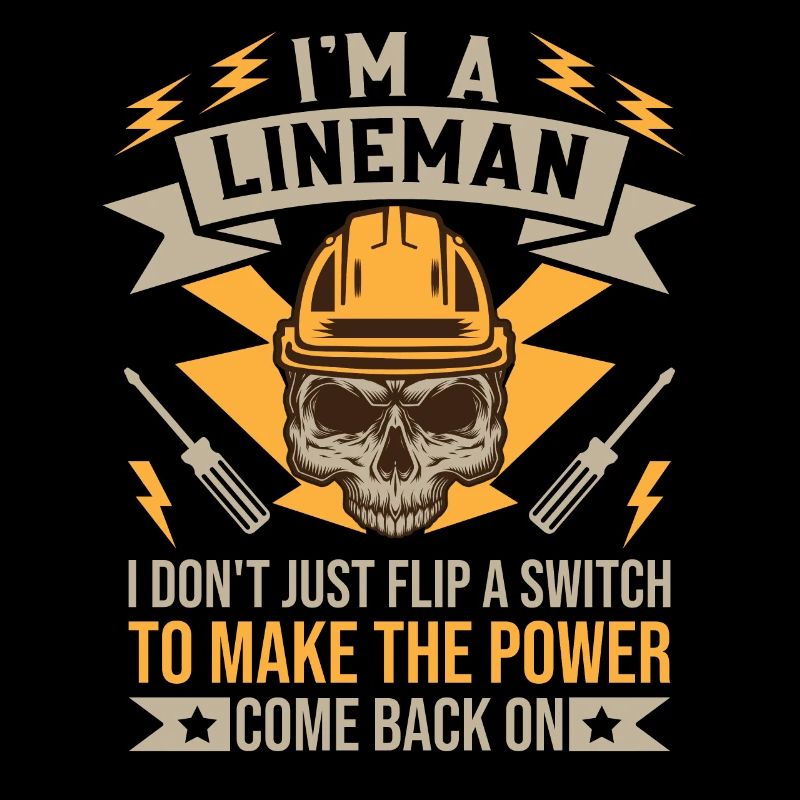 Power Lineman Power Line Electrician