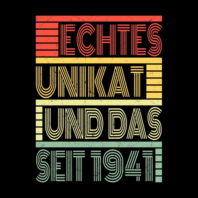 Echtes Unikat Seit 1941 Geboren 1941 Geburtstag