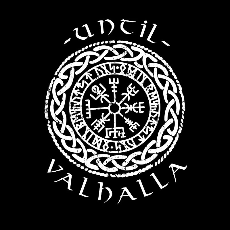 To Valhalla - Nordic-Celtic compass