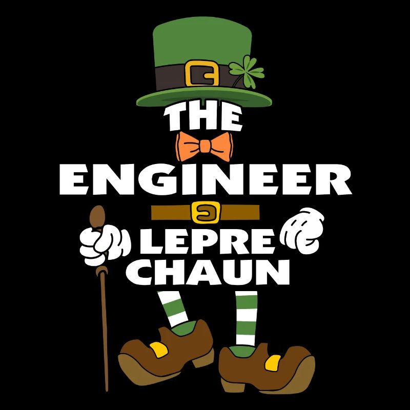 The Engineer Leprechaun St Patrick's Day