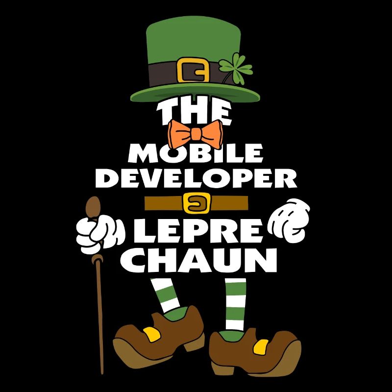 The Mobile Developer Leprechaun St Patrick's Day