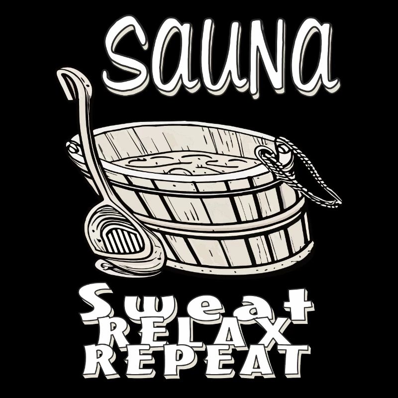 SAUNA SWEAT RELAX REPEAT