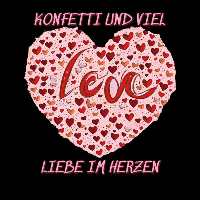 KONFETTI UND VIEL LIEBE IM HERZEN