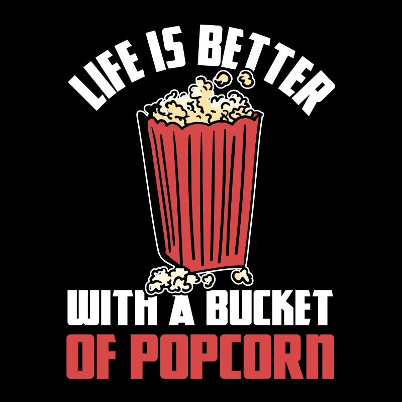 Seau De Pop-Corn Soirée Cinéma Films Soirée Collation