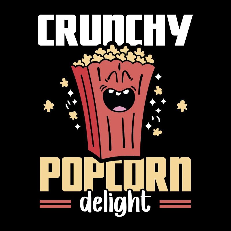 Crunchy Popcorn Delight Costume Popcorn Machine