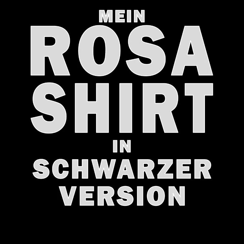 MA CHEMISE ROSE EN VERSION NOIRE