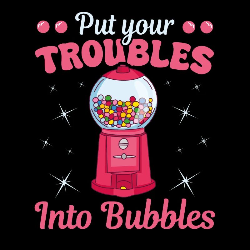 Troubles Into Bubbles Chewing Gum Nostalgia