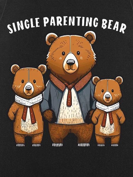 BEARS SINGLE PARENTING BEAR