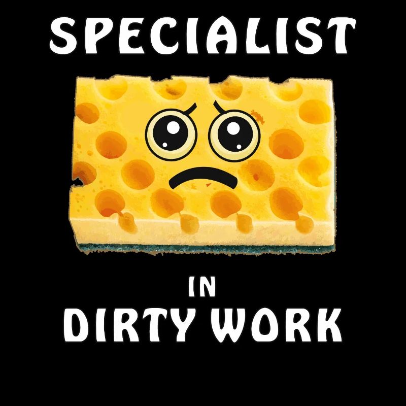 SPONGE SPECIALIST IN DIRTY WORK