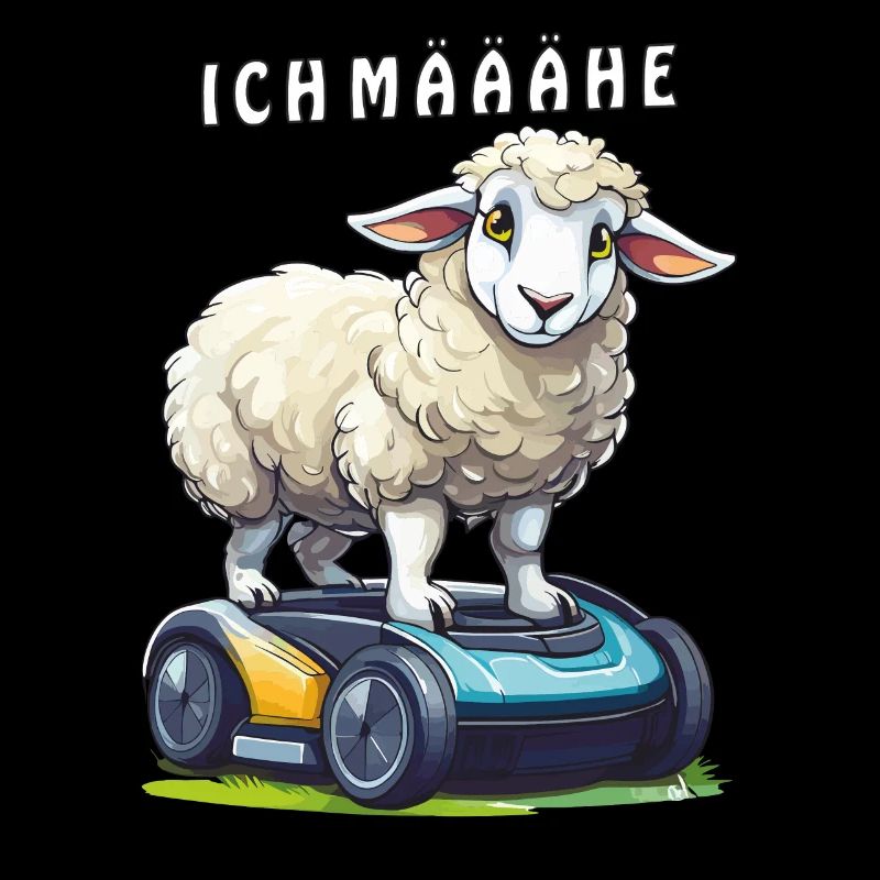 ROBOT TONDEUSE À GAZON POUR MOUTONS I MÄÄÄHE