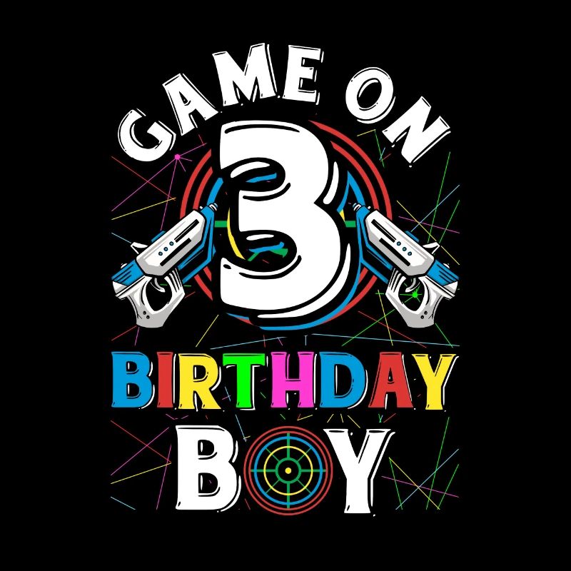 Jeu de Lasertag sur 3 Anniversaire Garçon Intérieur Laser Tag