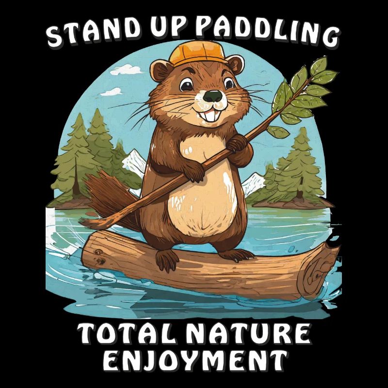 STAND UP PADDLE PLAISIR TOTAL DE LA NATURE